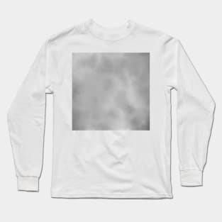 Grey Minimal Watercolor Long Sleeve T-Shirt